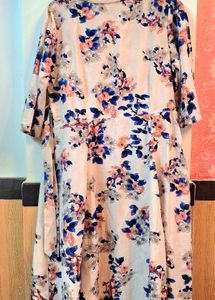 Korean Floral Gown