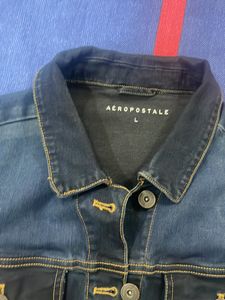 Aeropostale Women Denim Jacket In Good Condition