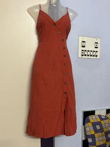 SHEIN BRANDED Casual Button-Down Midi Dress