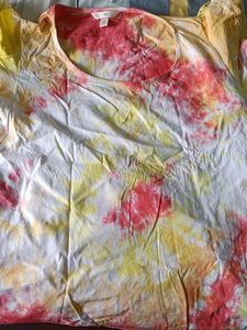 HM Tie Dye Short Sleeve Top