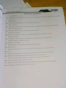 Allen Chemistry NEET-UG Book