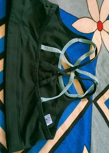 Strong Black Sports Bra