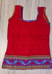 Red short Kurta