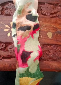 Stylish Multicolor Scrunchies - Set Of 2