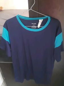 No Fuss Colorblock Tee - Size S