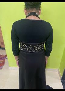 Black Party Wear Gown