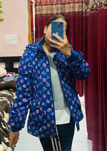 Blue Puffer Jacket