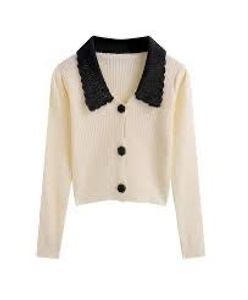 Chic Cropped Cardigan winter fashion