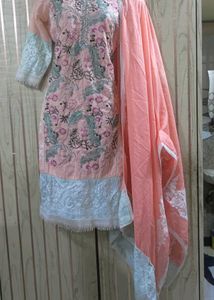 Kurti With Dupatta
