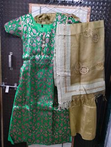 Kurta With Skirt And Dupatta