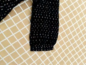 Stylish Black Printed Dress