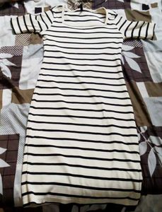 Striped Bodycon Dress