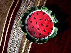 Rainbow Bracelet🌈 &amp; Watermelon Plate🍉