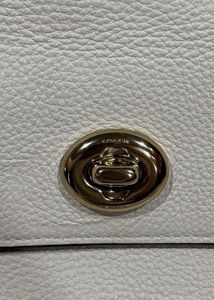 Coach White Handbag