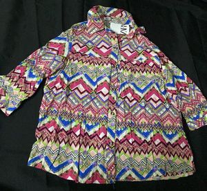 Zara Colorful Print Shirt