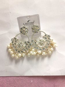 chandbali Pearl Earrings🆕