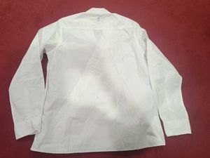 White Kimono Style Long Sleeve Shirt