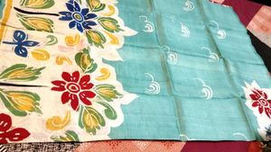 Soft Tussar Silk Saree