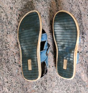 Sandals Size 8 UK. Blue