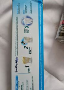 Tooth Paste And Teeth Whitener Combo