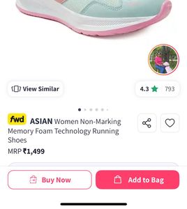 Asian Women's Running Shoes