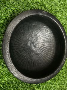 Handmade Black Mud Cooking Kadaai New