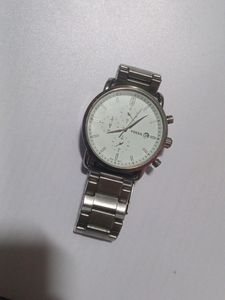 FOSSIL FS4681 SILVER WATCH