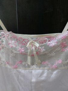 Pink Floral Lace Cami Top