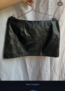 Shein Leather Skirt