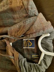 Hooded Plaid Shirt