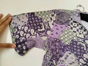 Purple Women Trendy Shirt