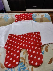 Red Polka Dot Baby Sleeping Bag