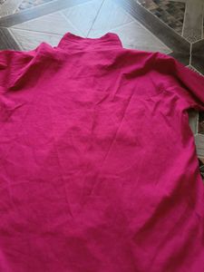 Pink Button-Down Shirt