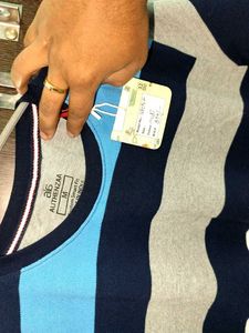 Brand new Striped Crew Neck T-Shirt