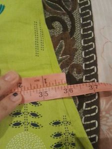 MAX Green Bohemian Printed Kurta, Size-S