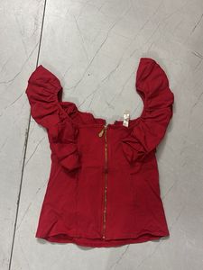 Stylish Red Top ❤️