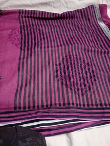 Printed Chiffon Saree