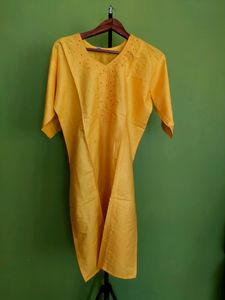 Chanderi Cotton Kurti