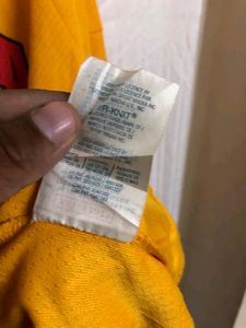 CCM Yellow Long Sleeve Jersey