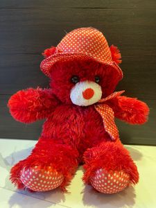 Teddy Bear With Neck Bow