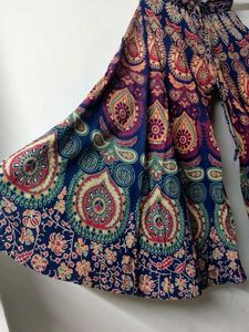 Boho Print Palazzo Pants