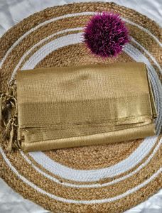 Golden Tissue Silk Saree