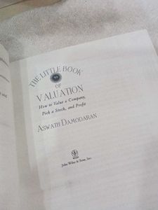The Little Book of Valuation