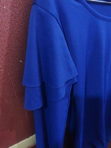 Blue Bodysuit Top
