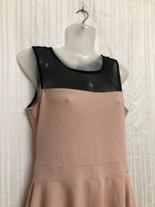 Ake Cream Sleeveless Dress