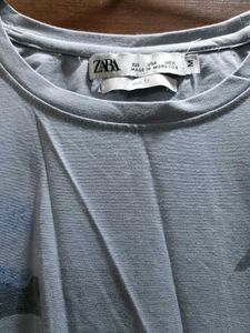 Zara Printed Graphic Tee - Size M