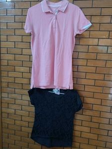 Combo Of Two Imported Fabric Strachable Tshirt N T