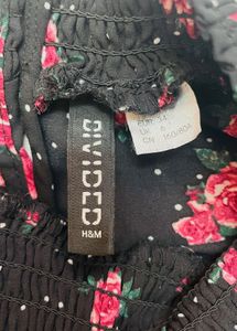H&amp;M Expensive Floral Print Top S, Medium, Larg