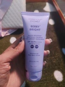 Conscious Chemist Berry Bright Sunscreen