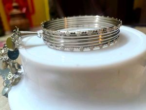 Silver Colour Oxidised Churi..